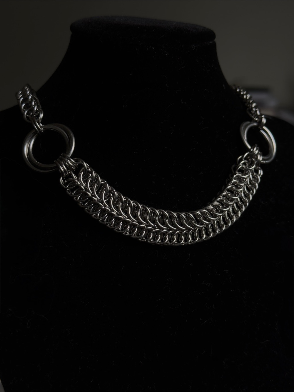 316 Stainless Steel Chainmail Necklace